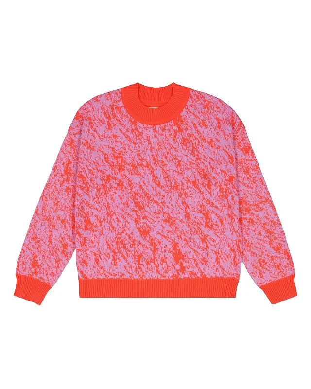 Reflection Crew - Neon Jacquard