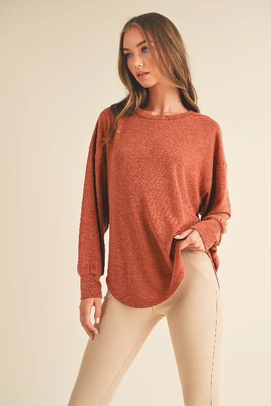 Women's Crewneck Loose Fit Top