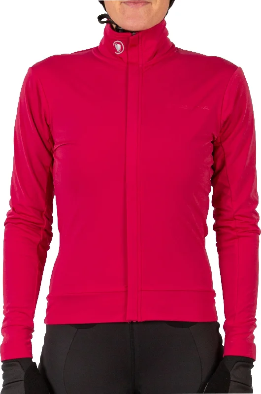 Endura Xtract Roubaix Long Sleeve Womens Cycling Jersey - Pink