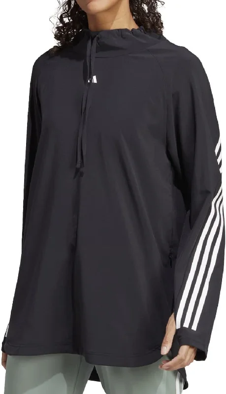 adidas Train Icon Full Cover Womens Training Long Sleeve Top - Black