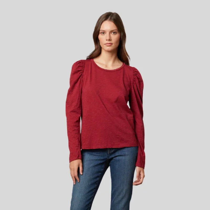 Tora Long Sleeve Top (Malbec)