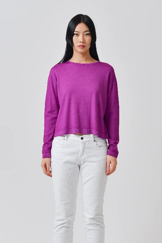 Kathy Crewneck Sweater - Sangria