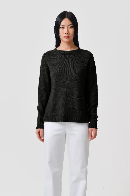 Milton Crewneck Sweater - Cave