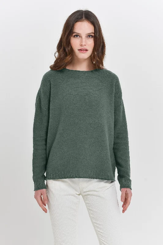 Mosshill Crew Neck Sweater - Sage