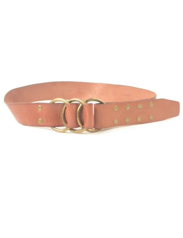 Leather Waist Belt - L