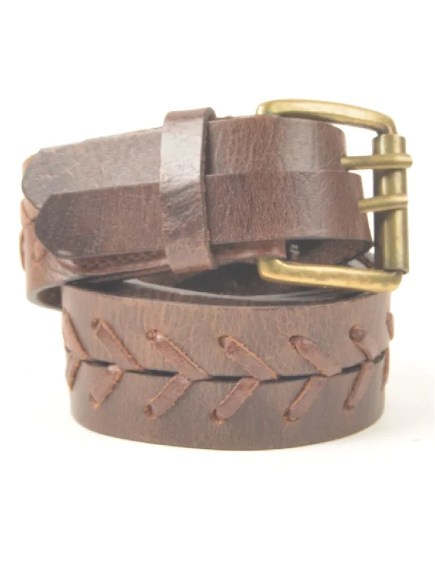 Leather Waist Belt - L