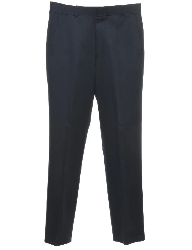 Levi's Navy Slack Trousers - W32 L32