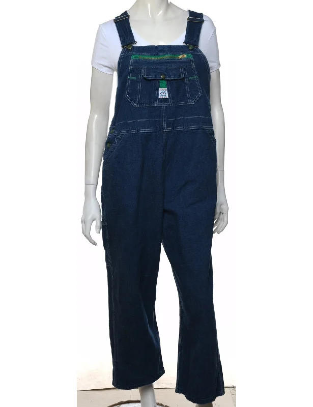 Liberty Dark Wash Dungarees  - W38 L26