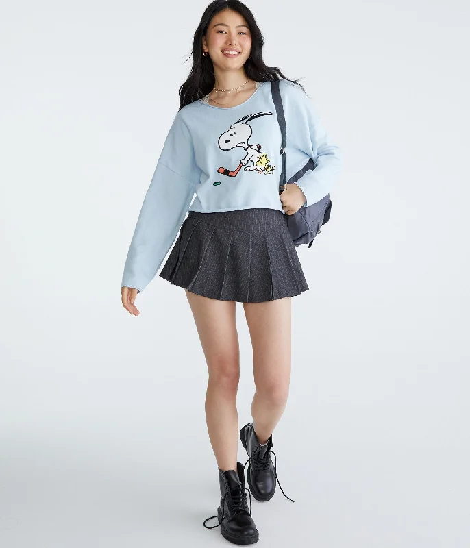 Aeropostale Peanuts | Aéropostale Snoopy Hockey Off-The-Shoulder Sweater