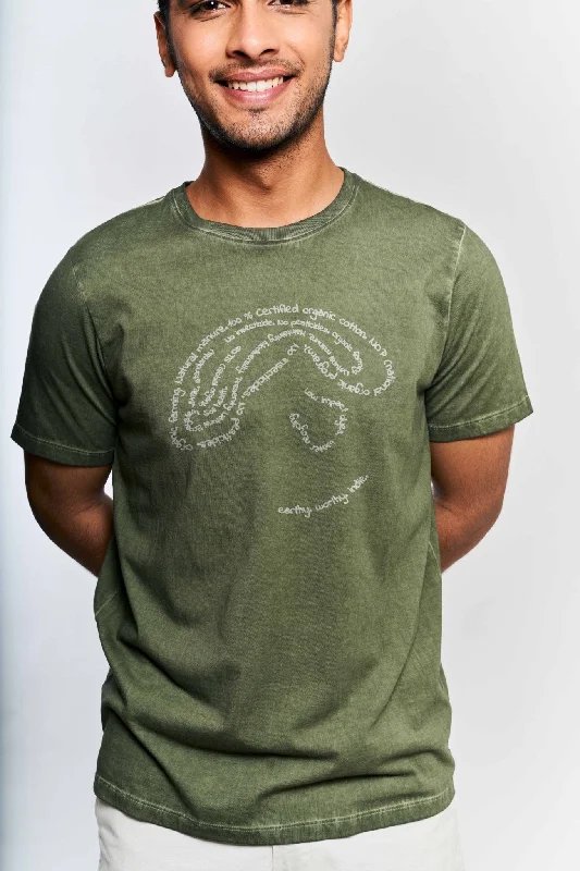 Harvest- 100% Organic Cotton Unisex T-shirt - Green