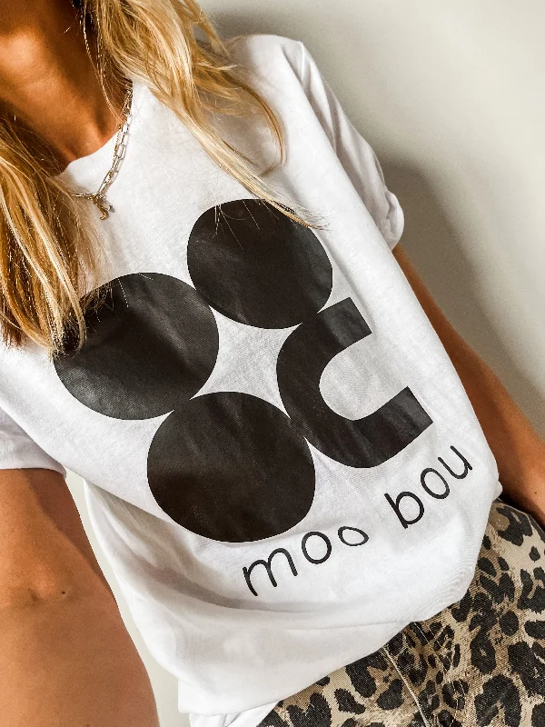 JERSEY by MOO BOU Monogram T-Shirt