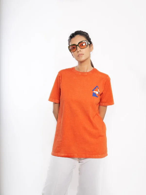 Rekindle- 100% Organic Cotton Unisex Tee - Orange