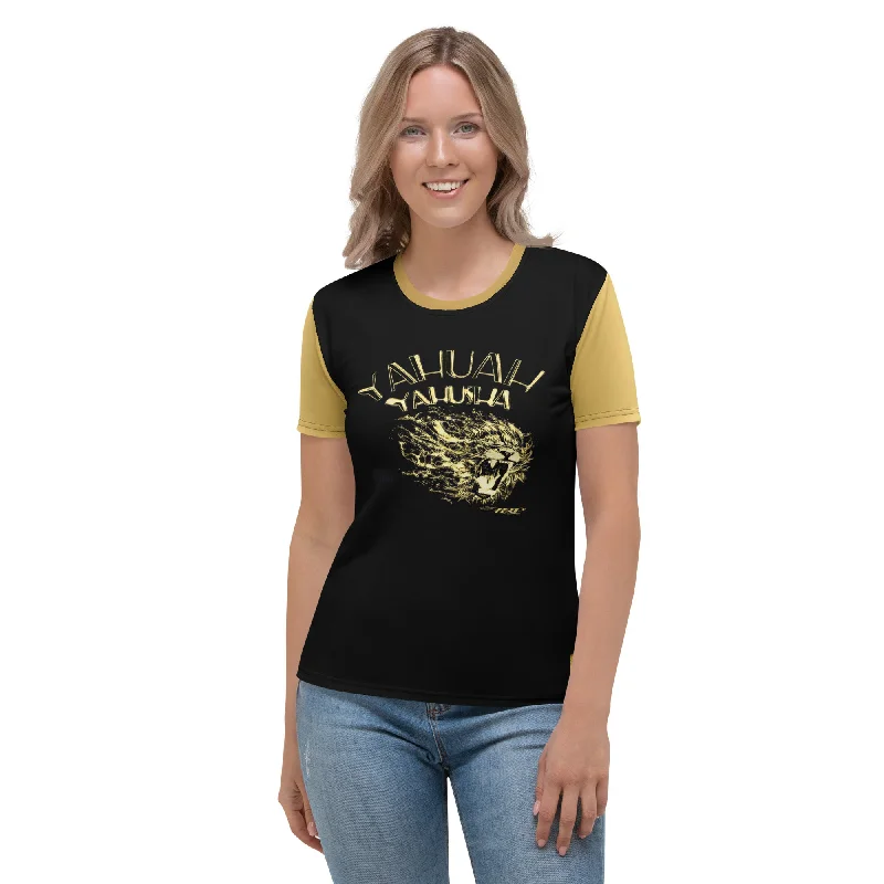 Yahuah Yahusha 01-05 Ladies Designer T-shirt