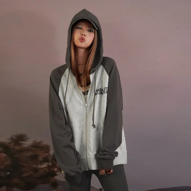 Raglan Sleeve Hoodie