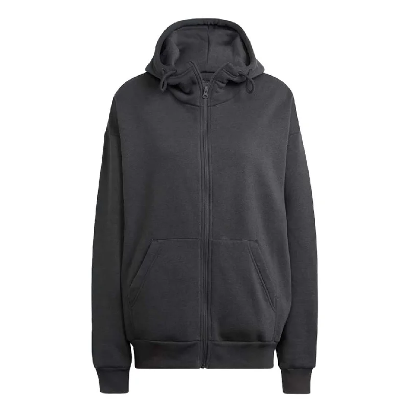 adidas - Women's Studio Lounge Fleece Full Zip Hoodie (HH8532)