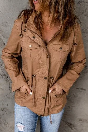 Ladies’ Hooded Fall Jacket