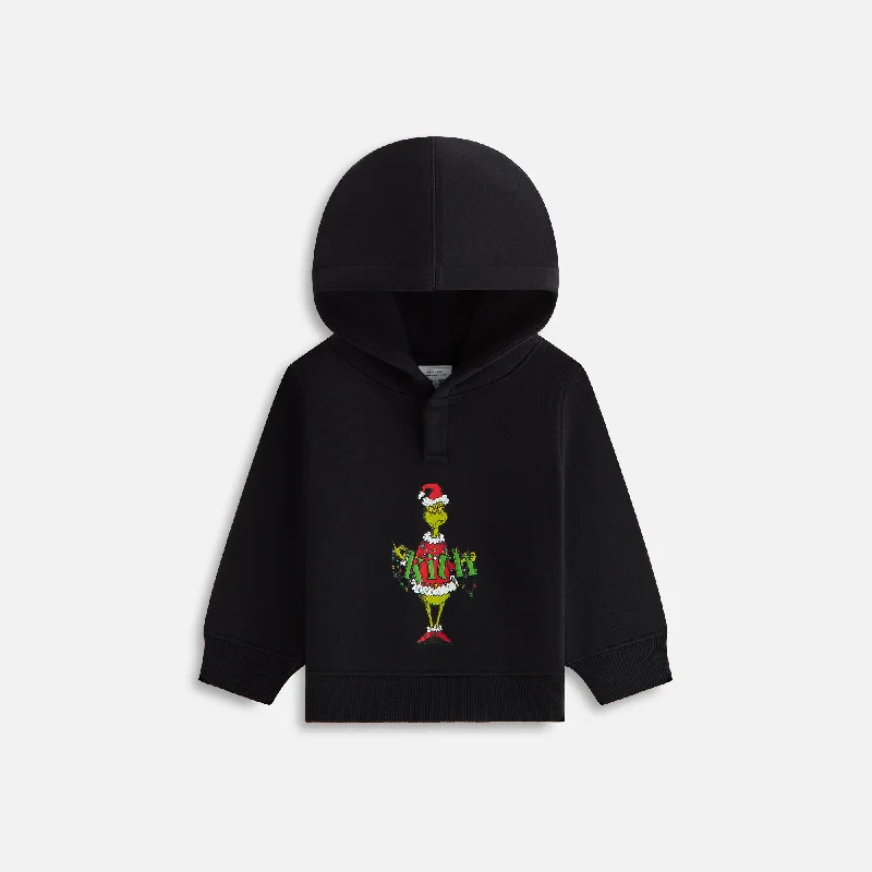 Kith Baby for The Grinch Ornament Williams Hoodie - Black