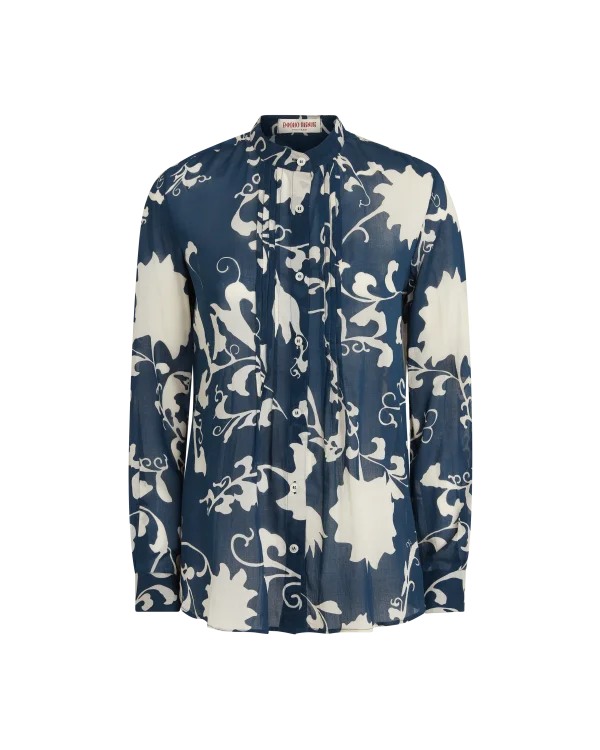 Chiara Shirt in Flower Screen Print