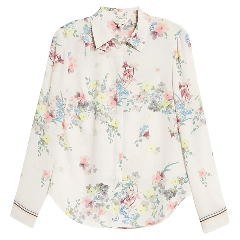 Ted Baker Women's Aadele Pergola Floral Button-Up Shirt Blouse