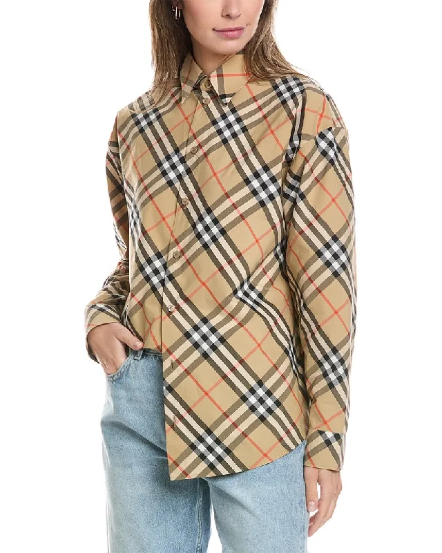 Burberry Check Pattern Shirt