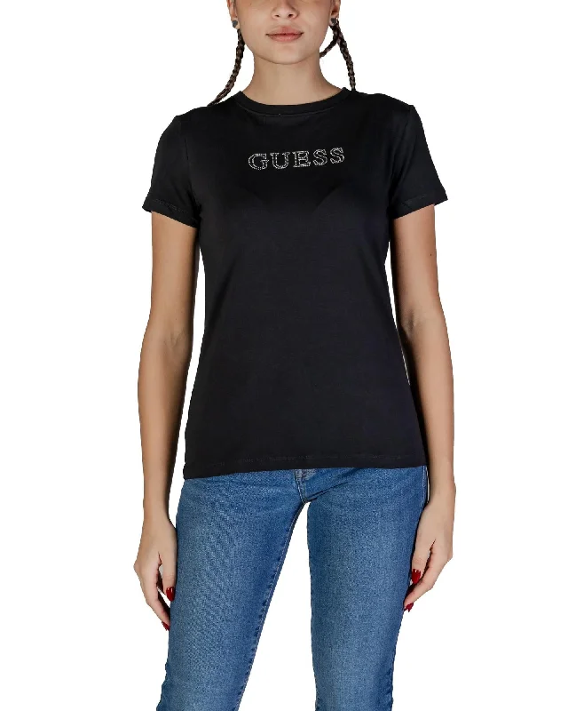 Guess Active Short Sleeve Round Neck Cotton T-Shirt