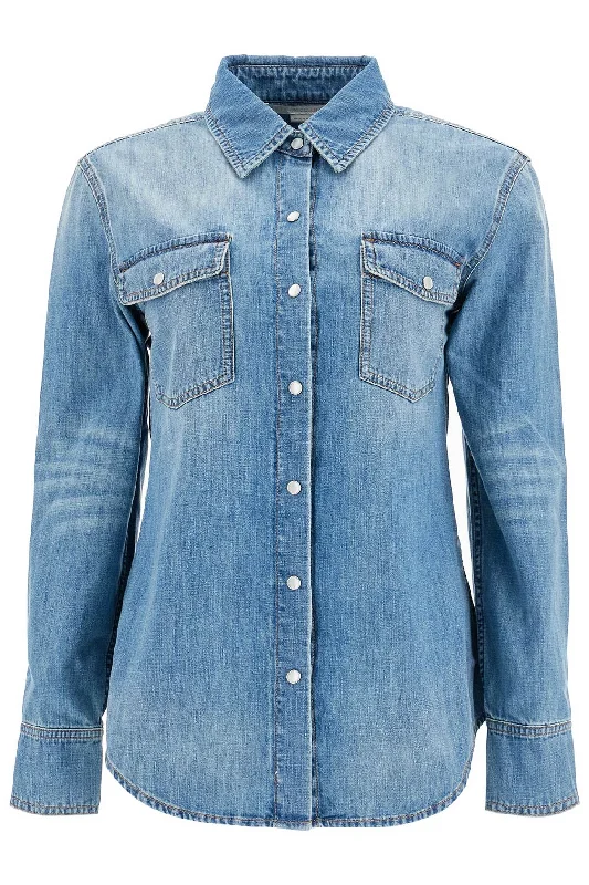 Stella Mccartney Women's "Vintage Wash Denim Shirt"