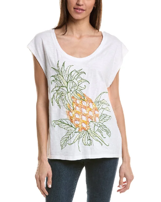 Tommy Bahama Embellished Pineapple Lux T-Shirt