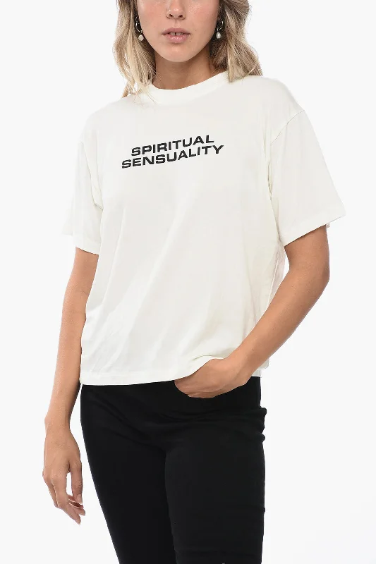 Liberal Youth Ministry Crew Neck SPIRITUAL SENSUALITY Printed T-Shirt L Standard size