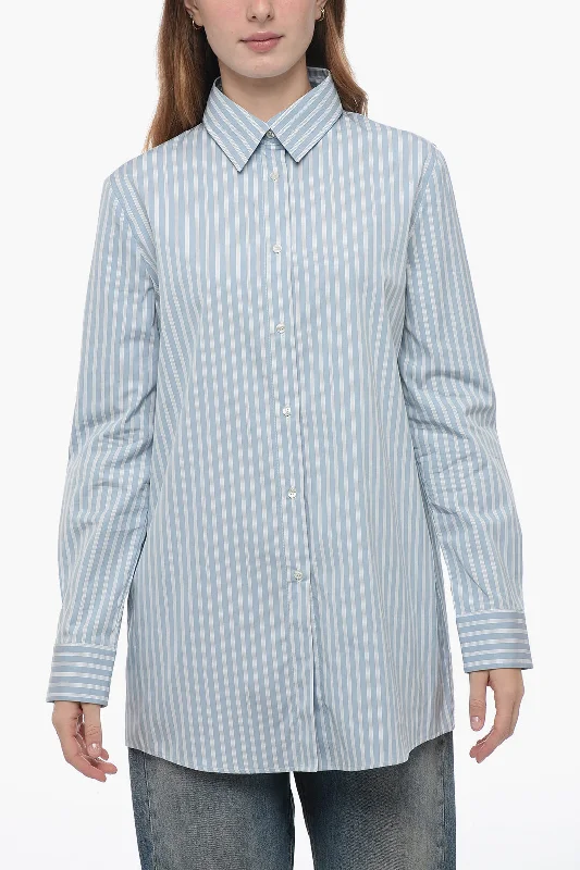 Etro Spread Collar Striped Shirt 42 Italian size