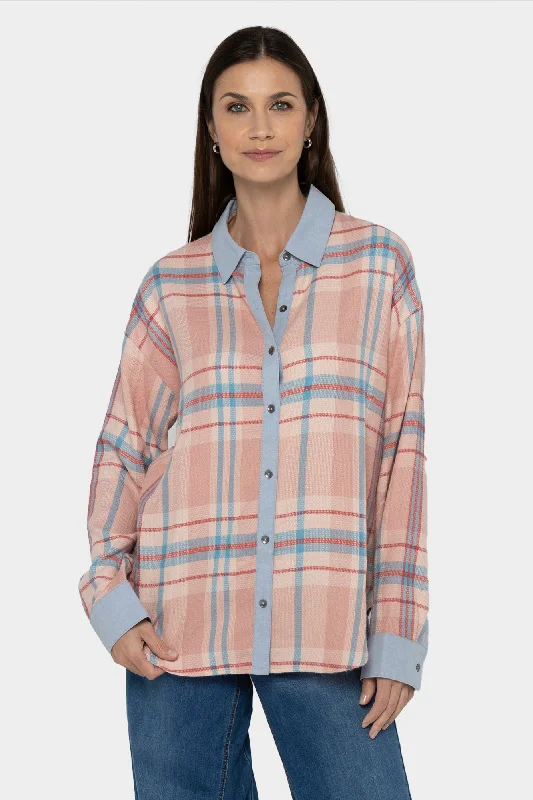 Brushed Woven Waffle Shirt